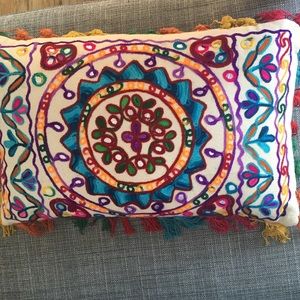Morrocan Tassel pillow